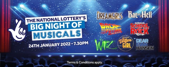 national lottery big night of musicals: VIP Tickets + Hospitality Packages - AO Arena, Manchester